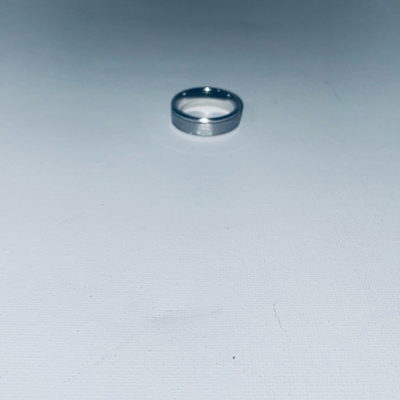 Men's Tungsten Carbide Ring, 6mm Comfort Fit Wedding Band - Picture 5 of 7